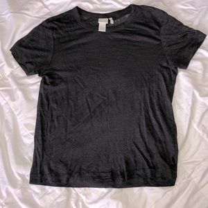 H&M Sheer Linen Tee
